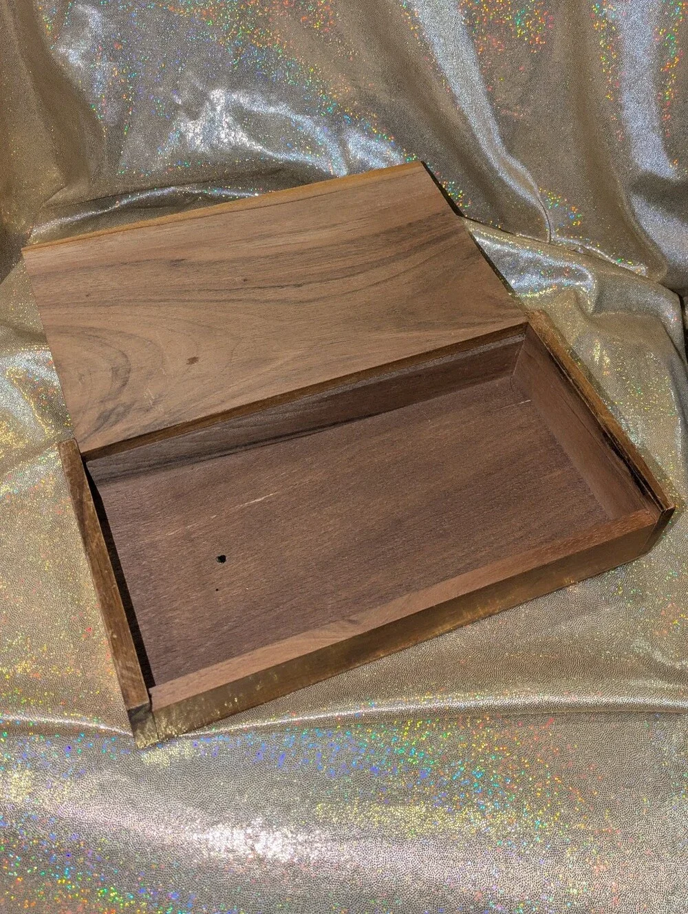 Carved Wooden Floral Box , Croatian